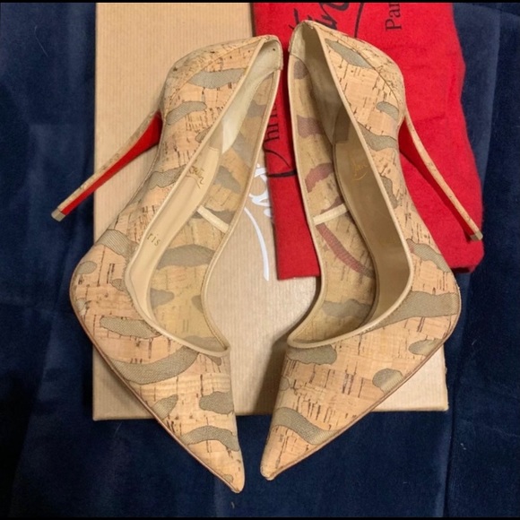 Christian Louboutin So Kate Cork 37.5 - Picture 1 of 4